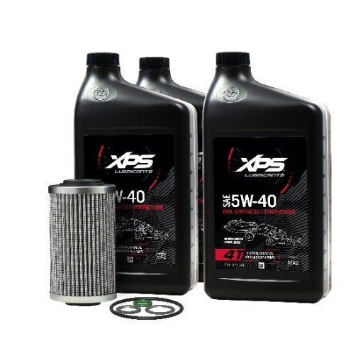 Ensemble de changement d'huile Can-Am 5W40 XPS pour moteur Rotax 999T*