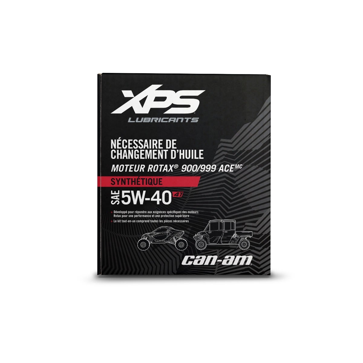XPS 4T 5W-40 Full Synthetic Oil Change Kit for Rotax 900/999 ACE engine*