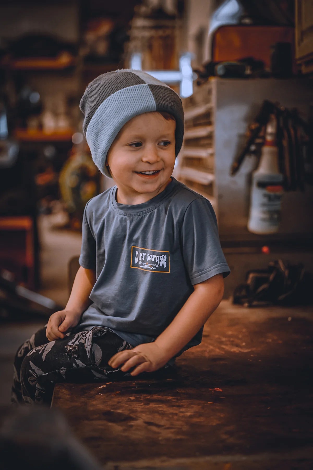 Rad Rascals Dirt Garage - T-Shirt Enfant