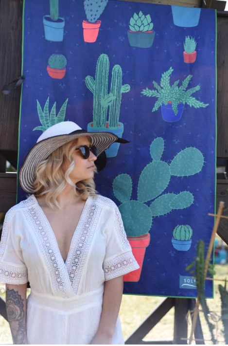 Serviette Microfibre Solem Cactus