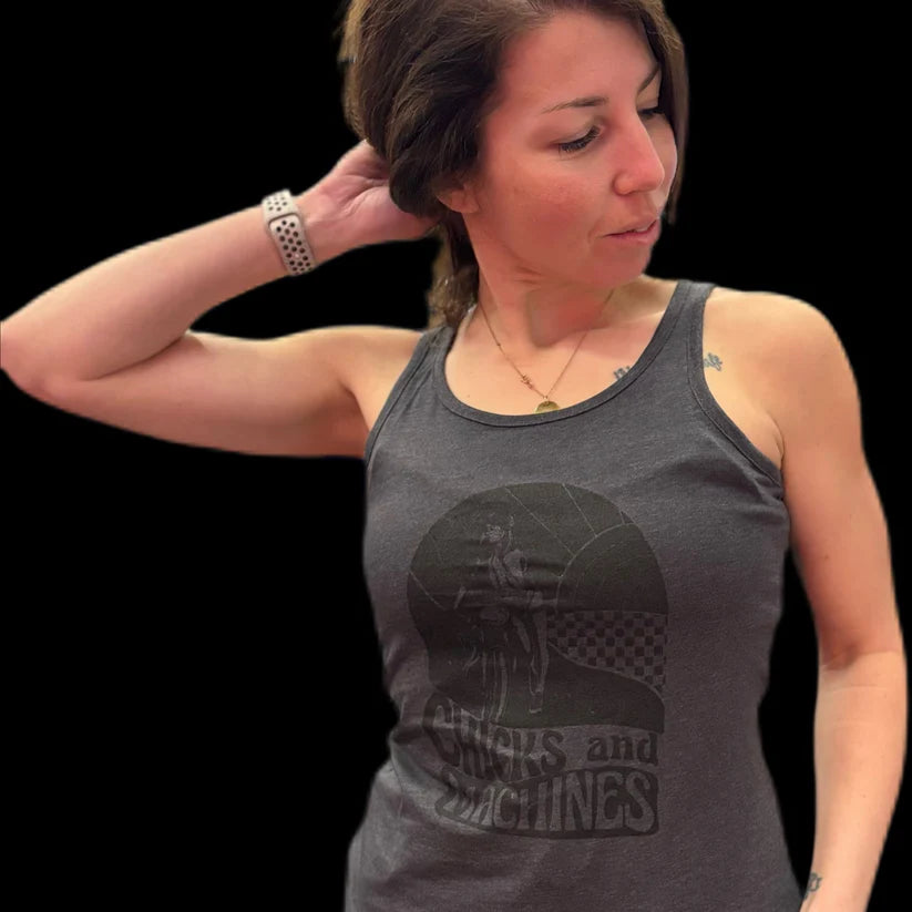 Camisole grise– Bikeuse Vintage