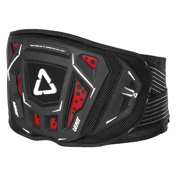 Ceinture lombaire moto Leatt 3DF 3.5 — Protection rénale certifiée CE