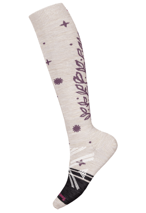 Smartwool Ice Blossom OTC - Bas Ski