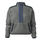 Smartwool Second Cut Fleece 1/2 Zip - Coton Ouaté Femme