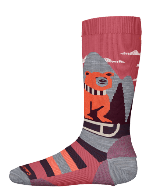 Smartwool Light Cushion Sleigh Bear - Bas Ski Enfants