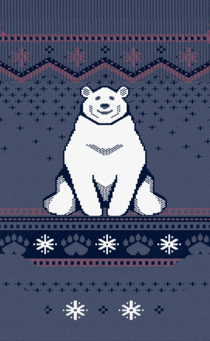 Smartwool Polar Bear OTC - Bas Ski Enfant