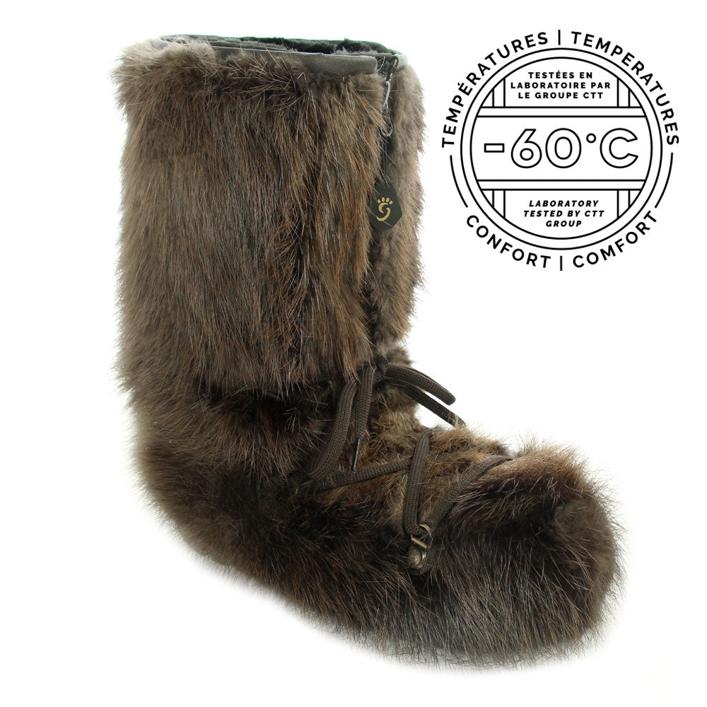 Fourrures Grenier - Natural Beaver Boot