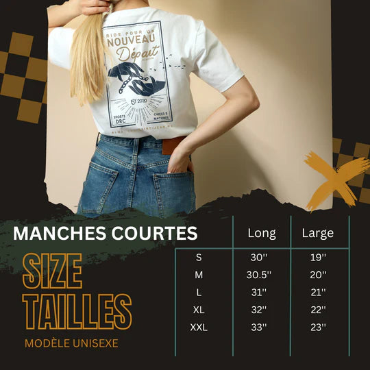 T-Shirt Ride pour un Nouveau Départ