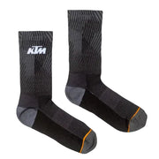Racetech Crew Socks Unisex — Motocross and ATV, Grey