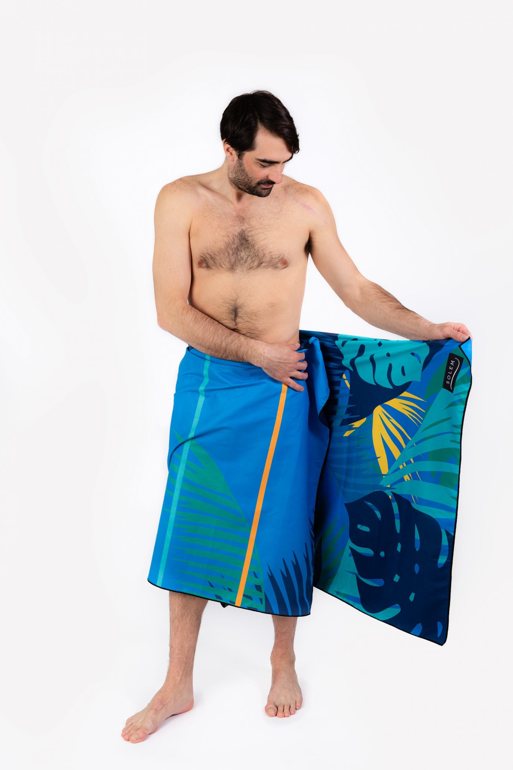 Serviette Microfibre Solem Panachée