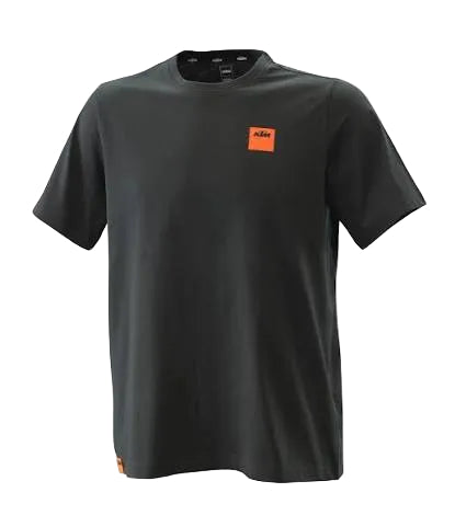 T-shirt KTM Pure Noir - Lifestyle unisexe coton-polyester
