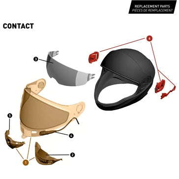 CKX Casque Intégral ouvert Contact Solid