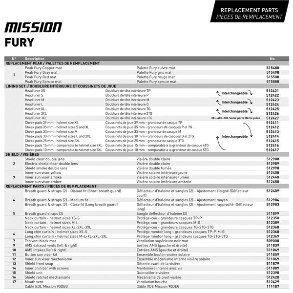 CKX Casque intégral ouvert Mission Claw