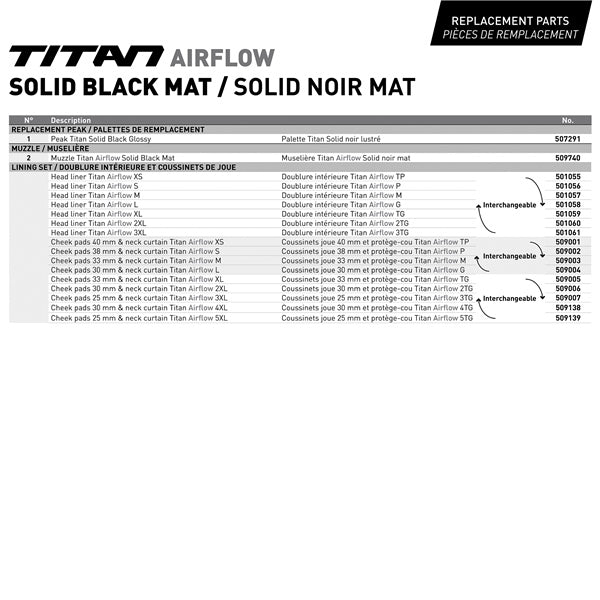 CKX Casque Titan Air Flow - Hors-piste Solid - Lunette 210° incluse