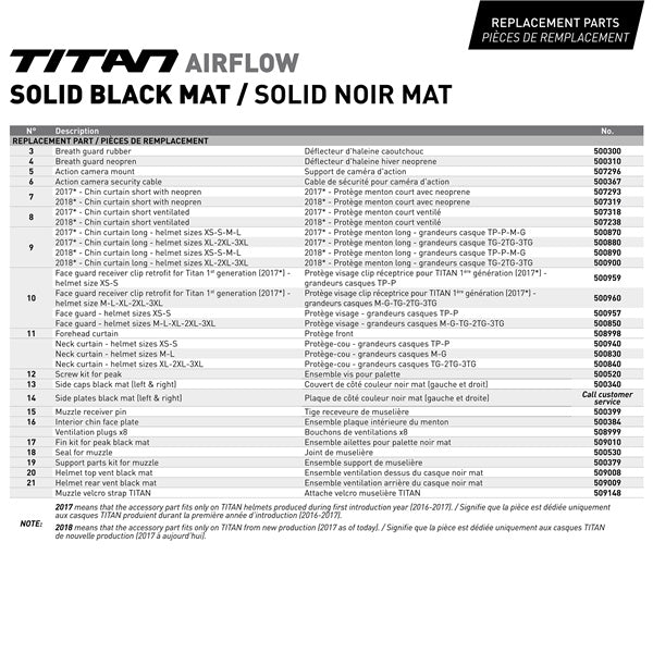 CKX Casque Titan Air Flow - Hors-piste Solid - Lunette 210° incluse