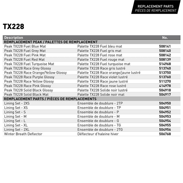 CKX Casque Hors-Route TX228 Solid - Sans lunette