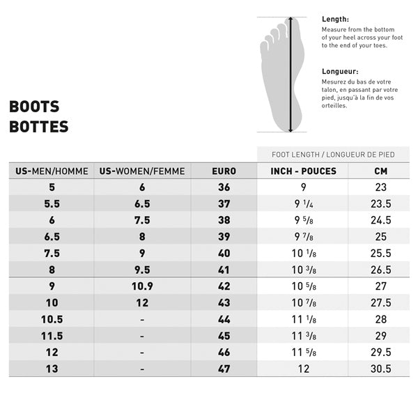 CKX Bottes Colchester Pro Unisexe - Motoneige, Sentier