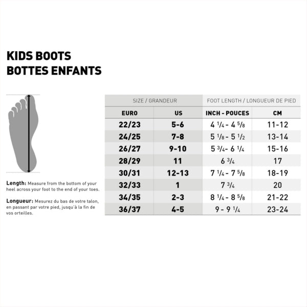 CKX Bottes en EVA Noir Enfant - Motoneige