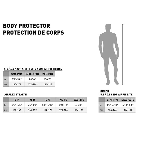 LEATT Protection de corps Reaflex Homme