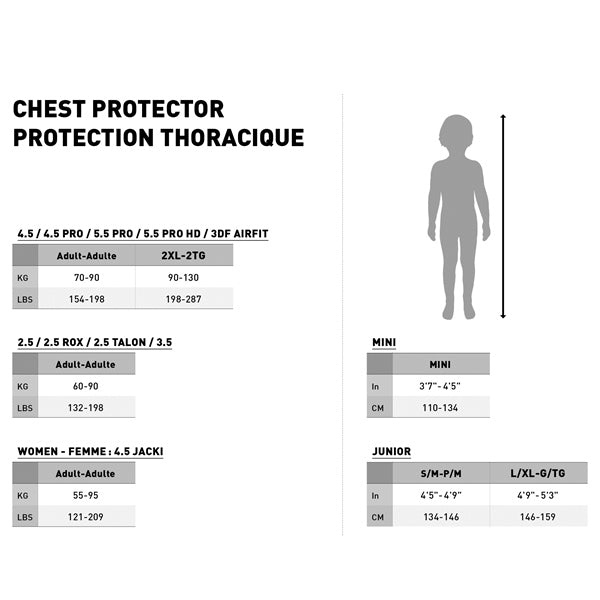LEATT Plastron de protection 6.5 Pro Homme, Femme