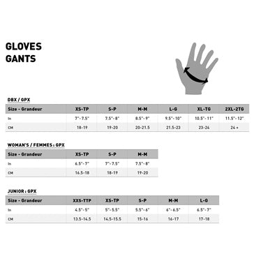 GANTS ADVENTURE X-FLOW 7.5 UNISEXE LEATT