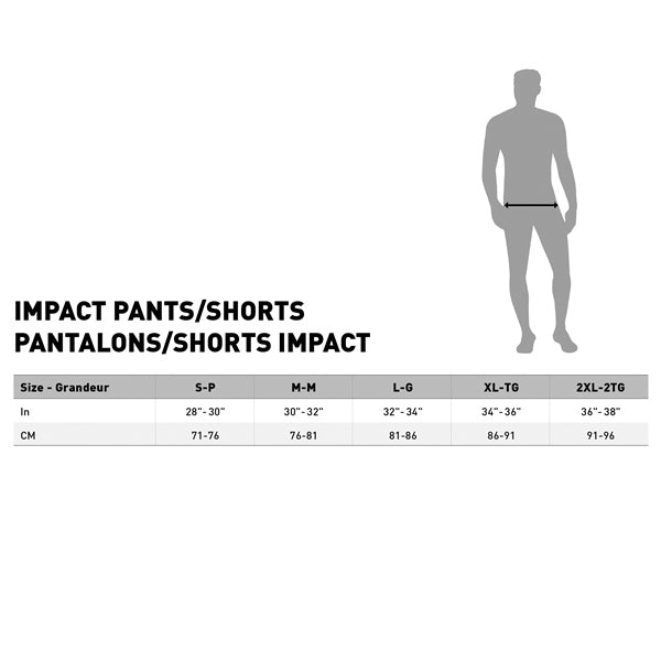 LEATT Short Impact 3DF 3.0 Homme, Femme