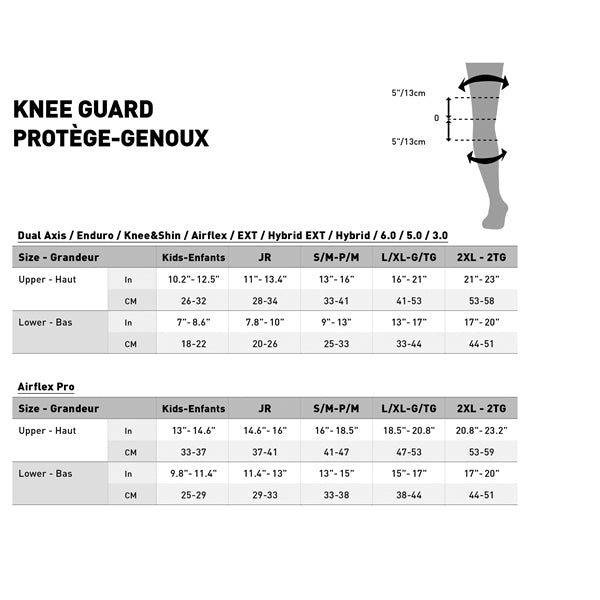 Genouillère moto Leatt Dual Axis Pro - CE 25 pts