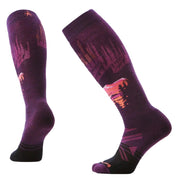 Darn Tough Ski Full Cushion Alpine Auroras Over-the-Calf