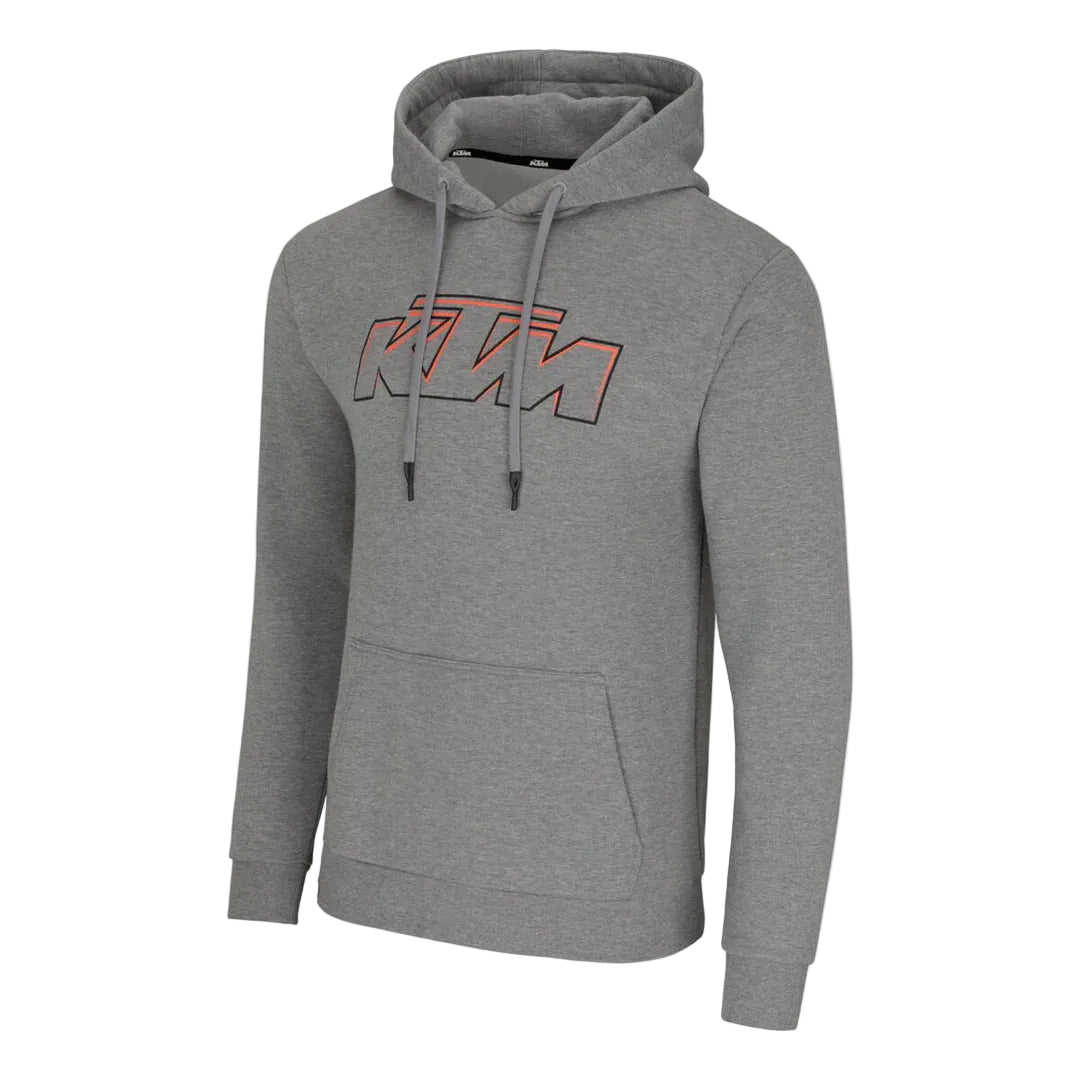 Sweat à Capuche Gris Chiné - KTM