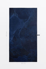 Serviette Microfibre Solem Chic marine XL