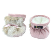 Fourrures Grenier Pantoufles Bébé Mouton - Lynx Rose