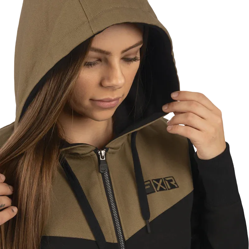Women's Task Hoodie Canvas Cotton Heavy Jersey Power Sport
