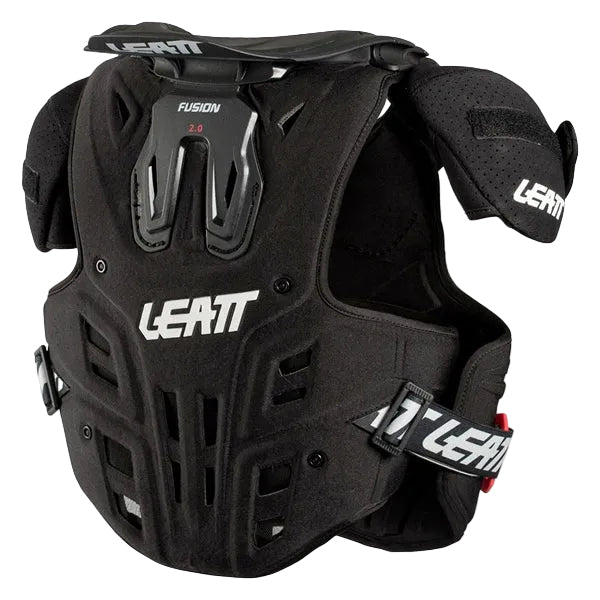 Leatt Fusion 2.0 ISR Junior Chest Protector — Full CE Certified Coverage