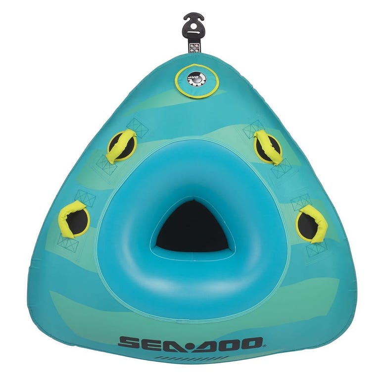 Tube gonflable Sea-Doo triangle pour 1 personne (124 cm x 128 cm)