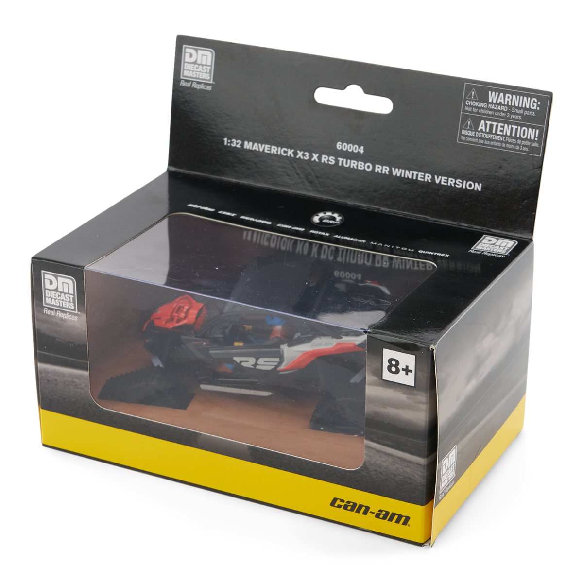 Can-am 1:32 Scale Maverick X3 X RS Turbo RR Winter Vehicle