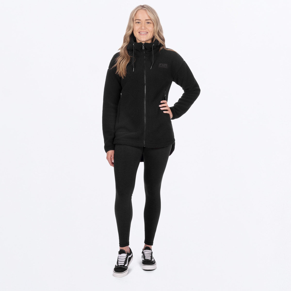 Manteau en Sherpa Sapphire pour femme