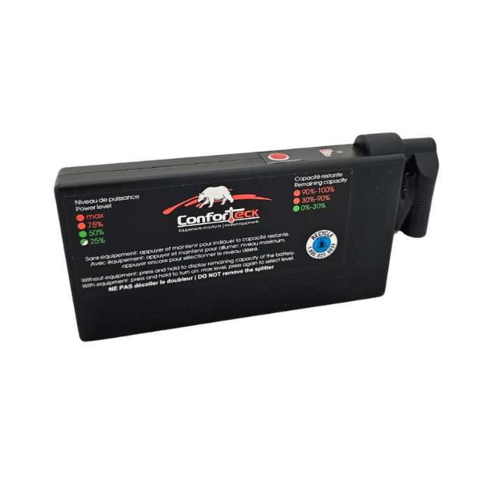 Batterie au lithium 12V pour vêtements chauffants