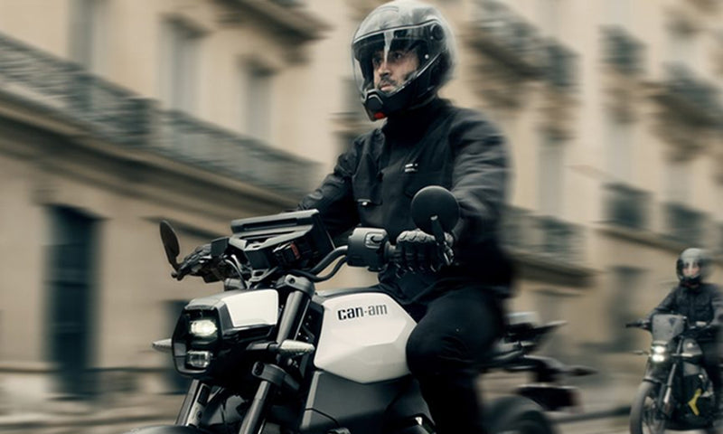 Finally the 100% electric motorcycle from Can-Am has arrived