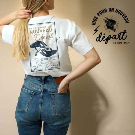 T-Shirt Ride pour un Nouveau Départ