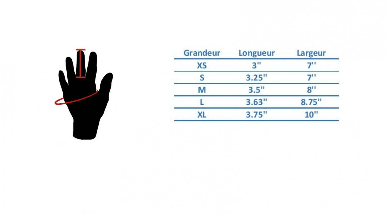 Doublures de gants chauffantes au carbone unisexe
