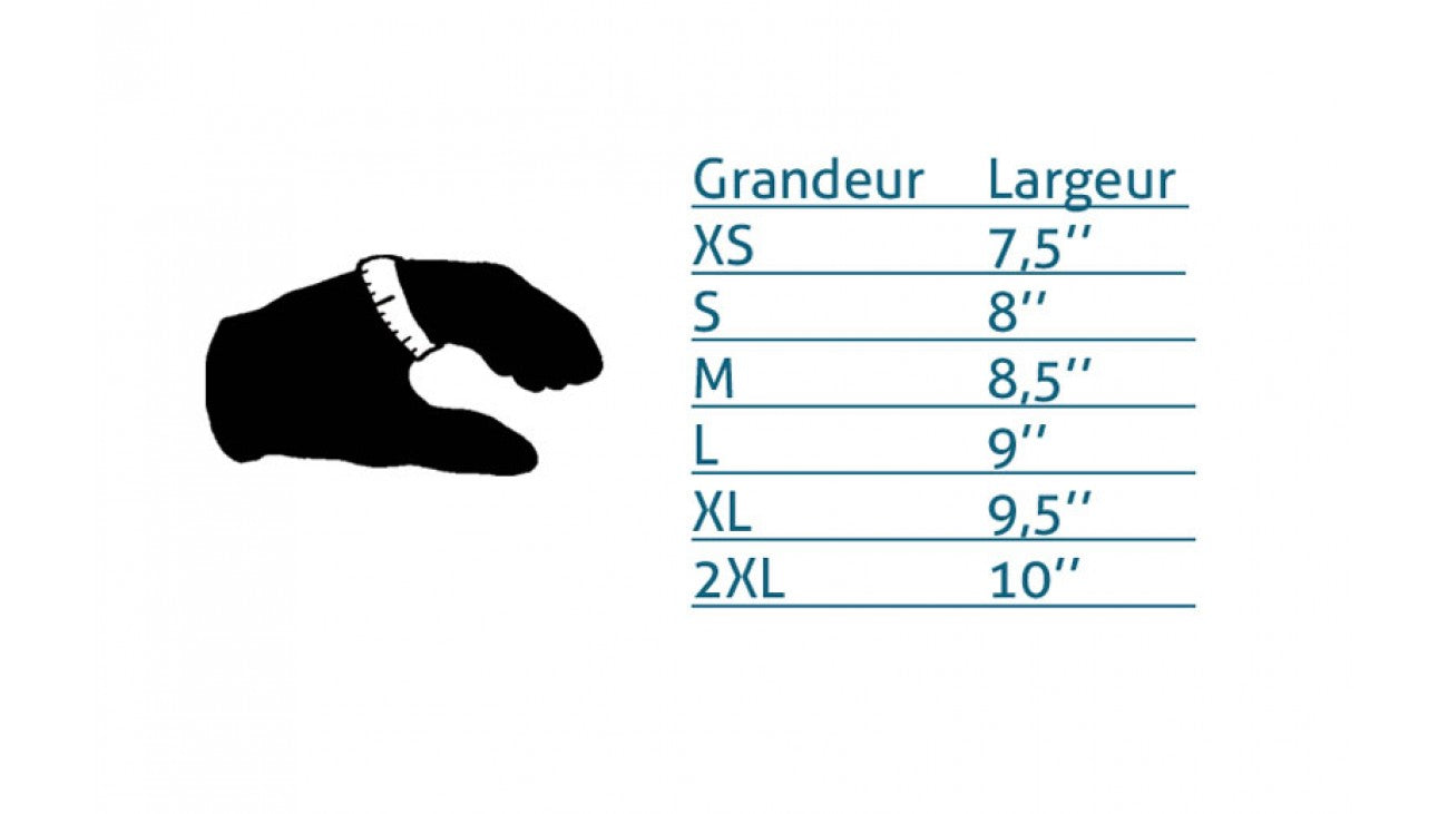 Gants d'hiver chauffants précourbé unisexe