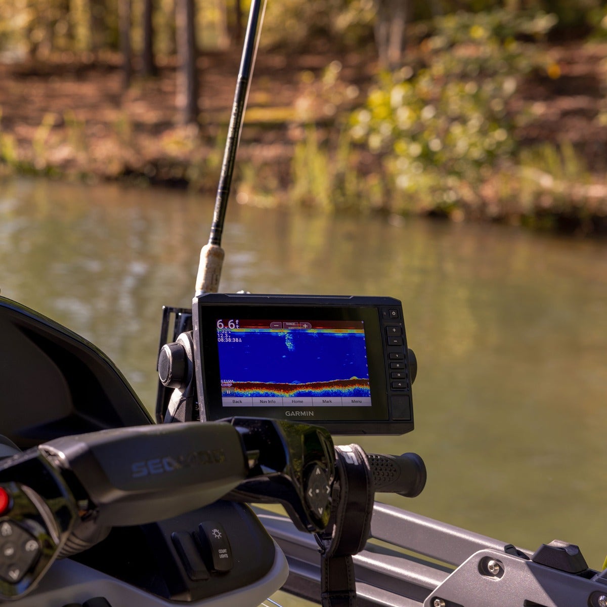 Sea-Doo GPS Garmin ECHOMAP™ UHD2 72sv pour ponton Switch