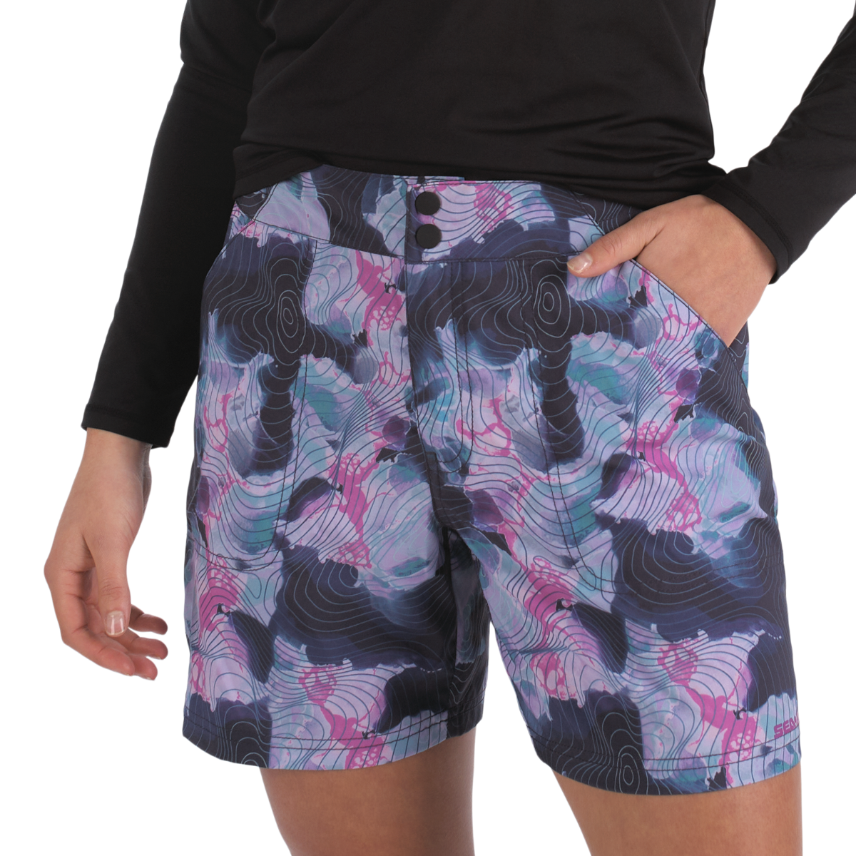 Short de plage classique 6 po pour femme