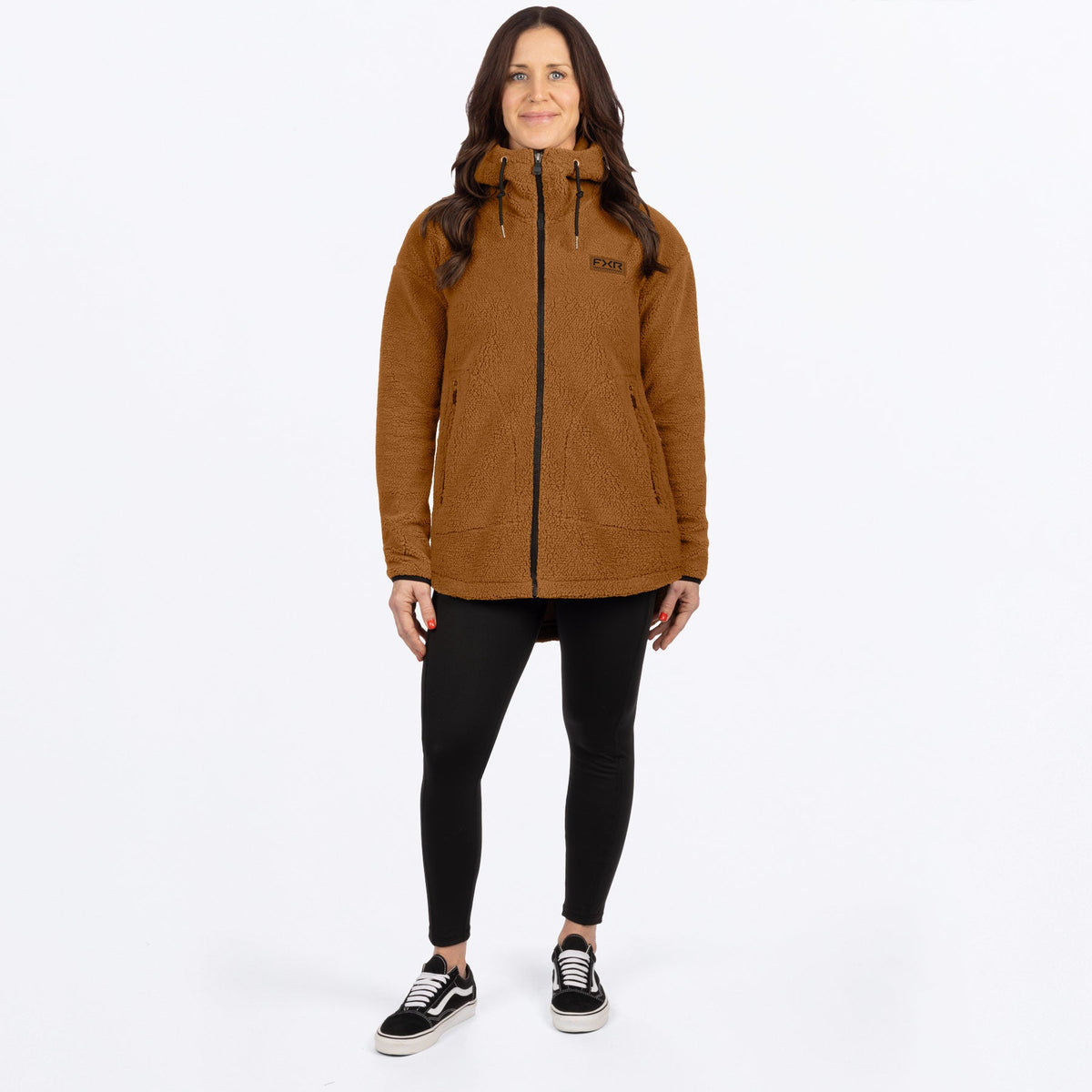 Manteau en Sherpa Sapphire pour femme