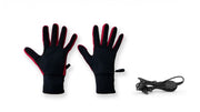 Doublures de gants chauffantes au carbone unisexe