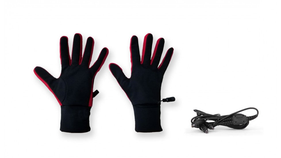 Doublures de gants chauffantes au carbone unisexe