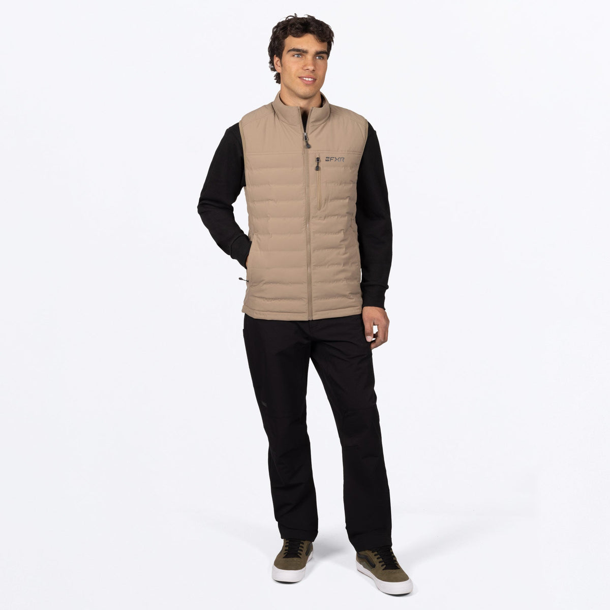 Gilet matelassé coupe-vent Podium pour homme