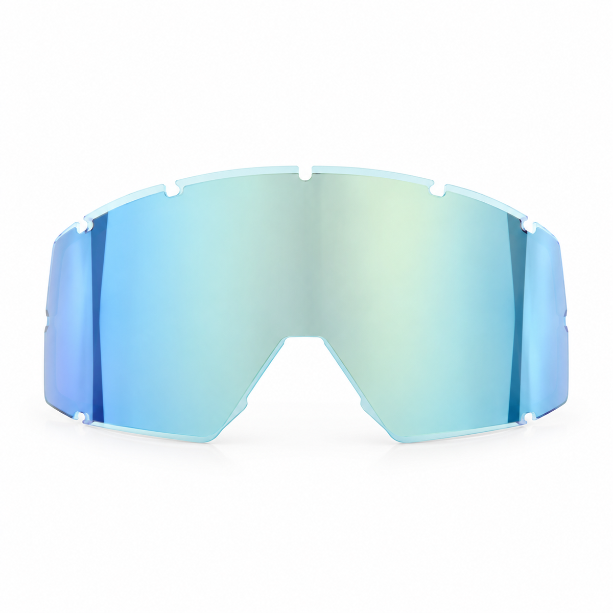 Lentille simple de RPM chrome pour lunettes Can-Am « Flint »