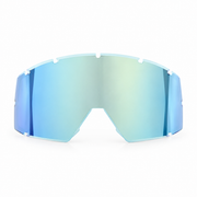 Lentille simple de RPM chrome pour lunettes Can-Am « Flint »