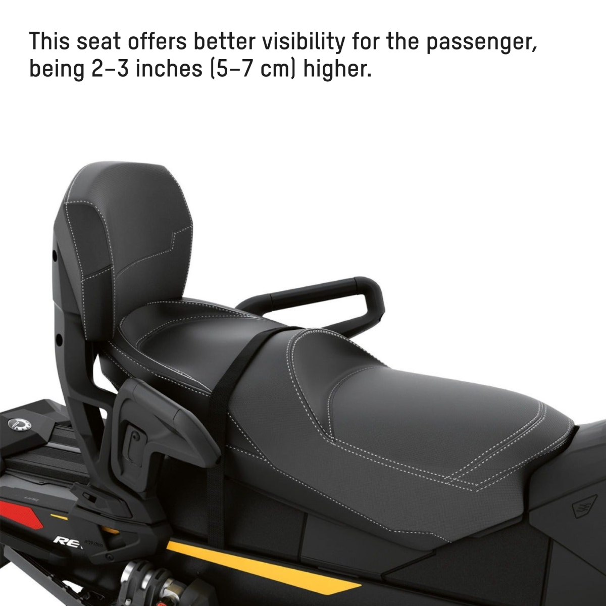 Ski-Doo Trail LinQ 1 + 1 Seat with Backrest